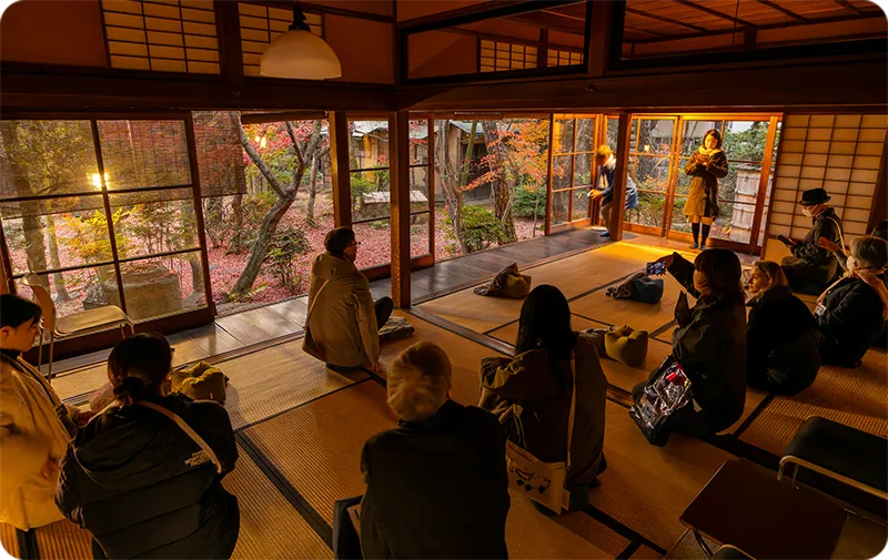 「大原本邸貸切ツアー」プログラム